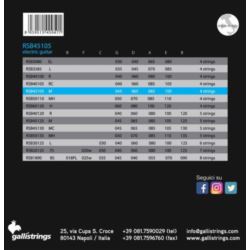 Galli RSB45105 - struny do gitary basowej